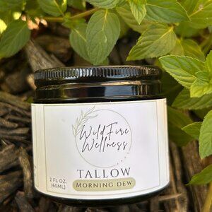 Organic Cooling Tallow | Peppermint Moisturizer with Cucumber & Green Tea Seed